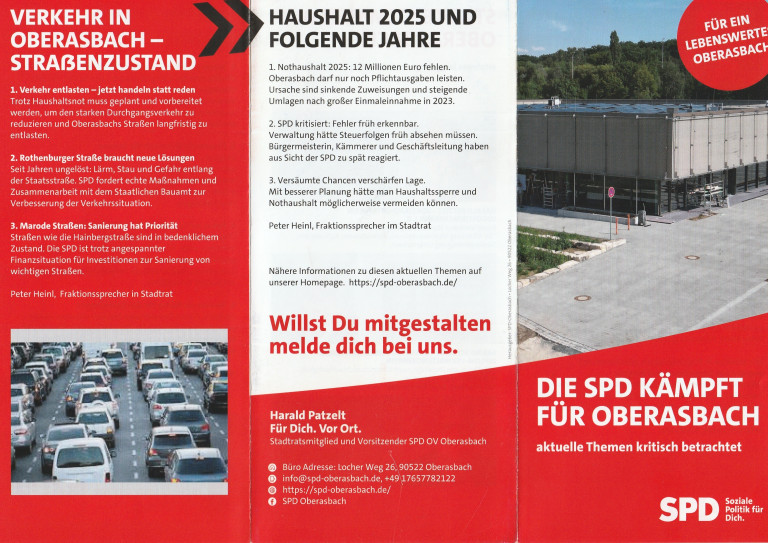 Verkehr / Haushalt 2025